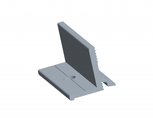 Solar roof rail clamp